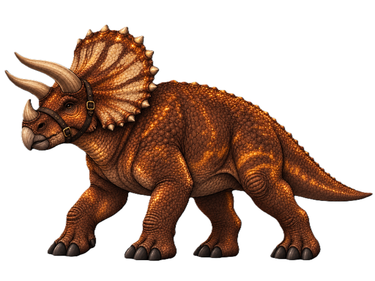 Anchor, River Ashdove's Triceratops mount