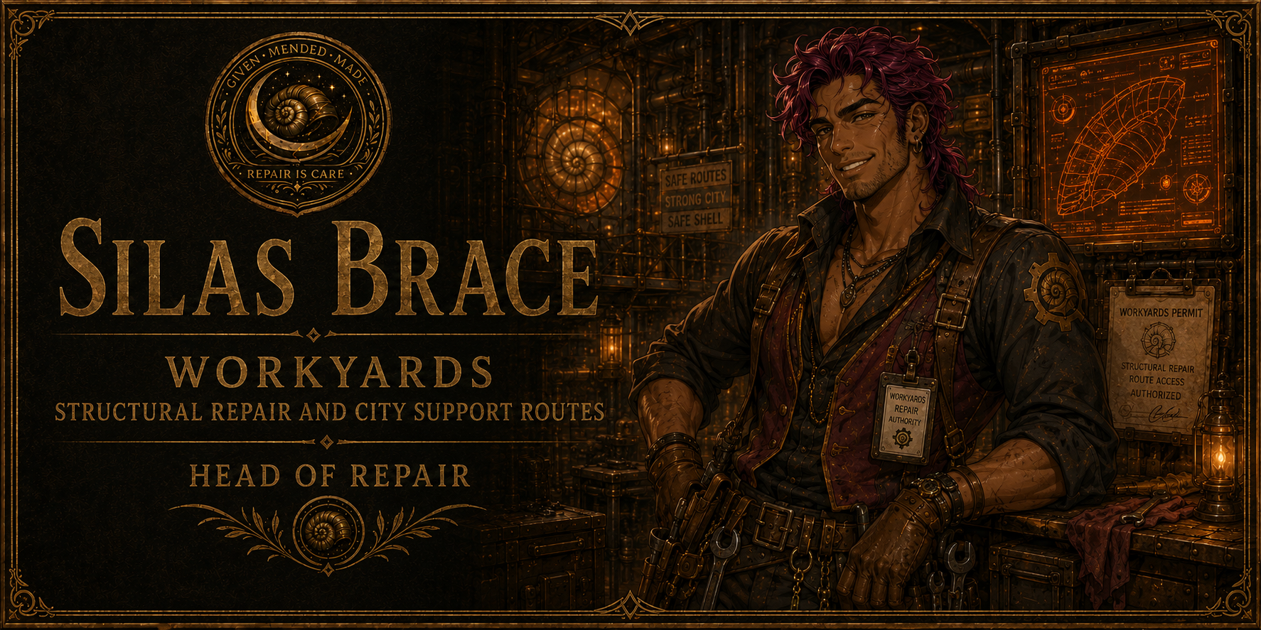 Silas Brace, Head of Structural Repair and City Support Routes.