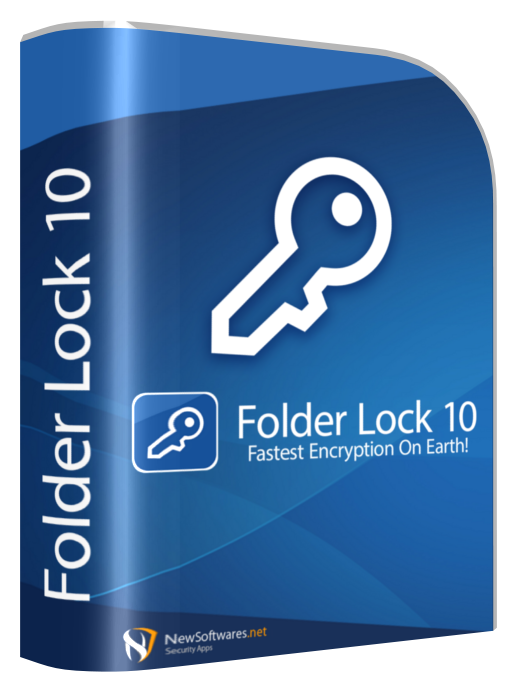 Folder Lock Boxshot and Interface