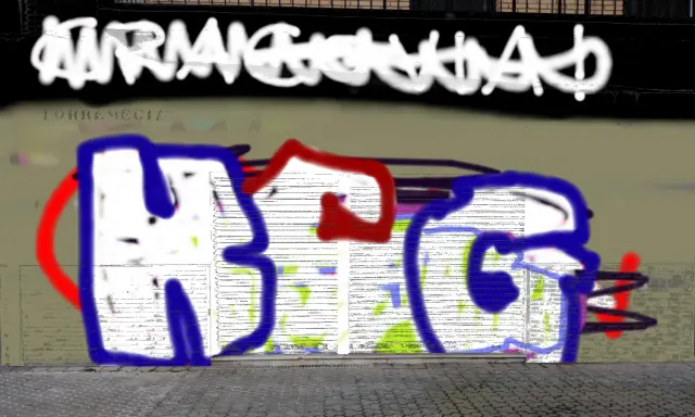 Graffiti artwork by Frizet