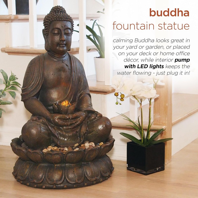 The Monastery Store Seated Fearless Shakyamuni Buddha Statue