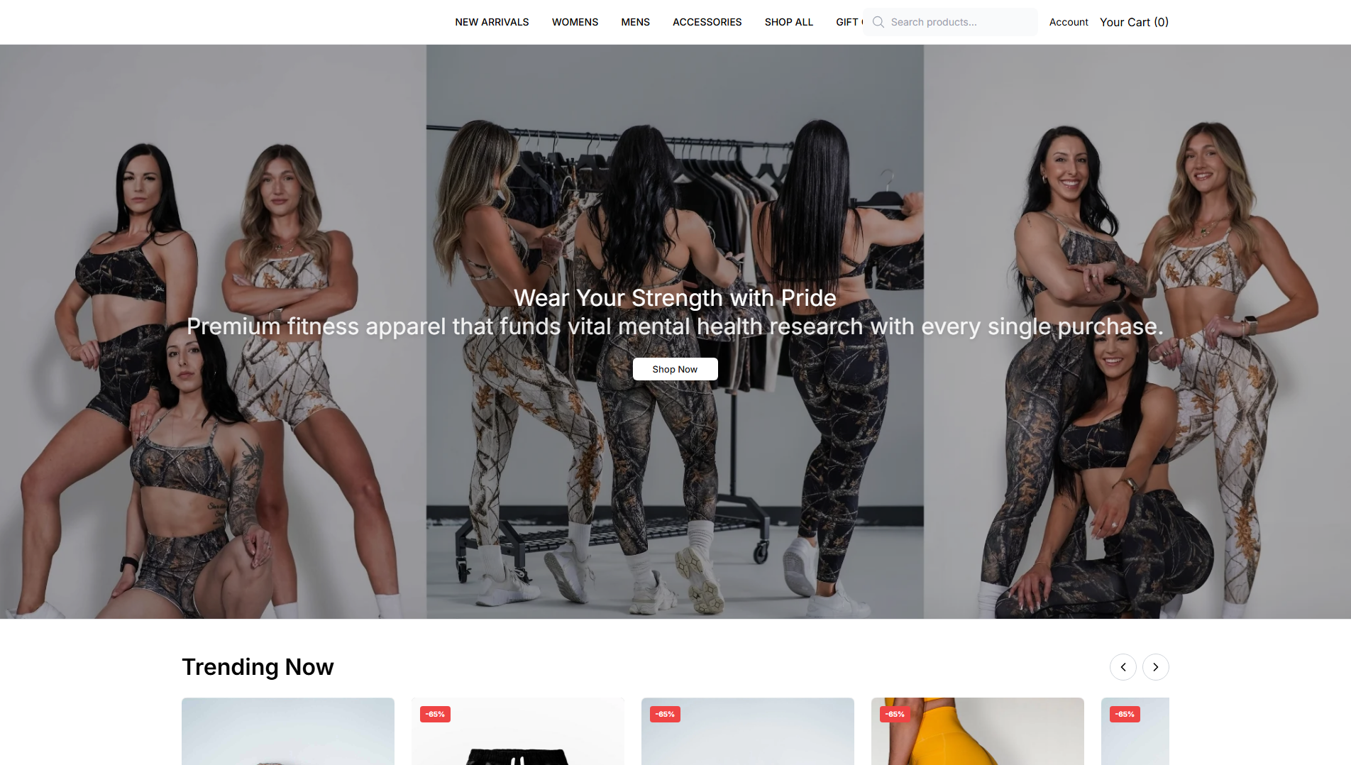 Stored capture of alapparel.shop