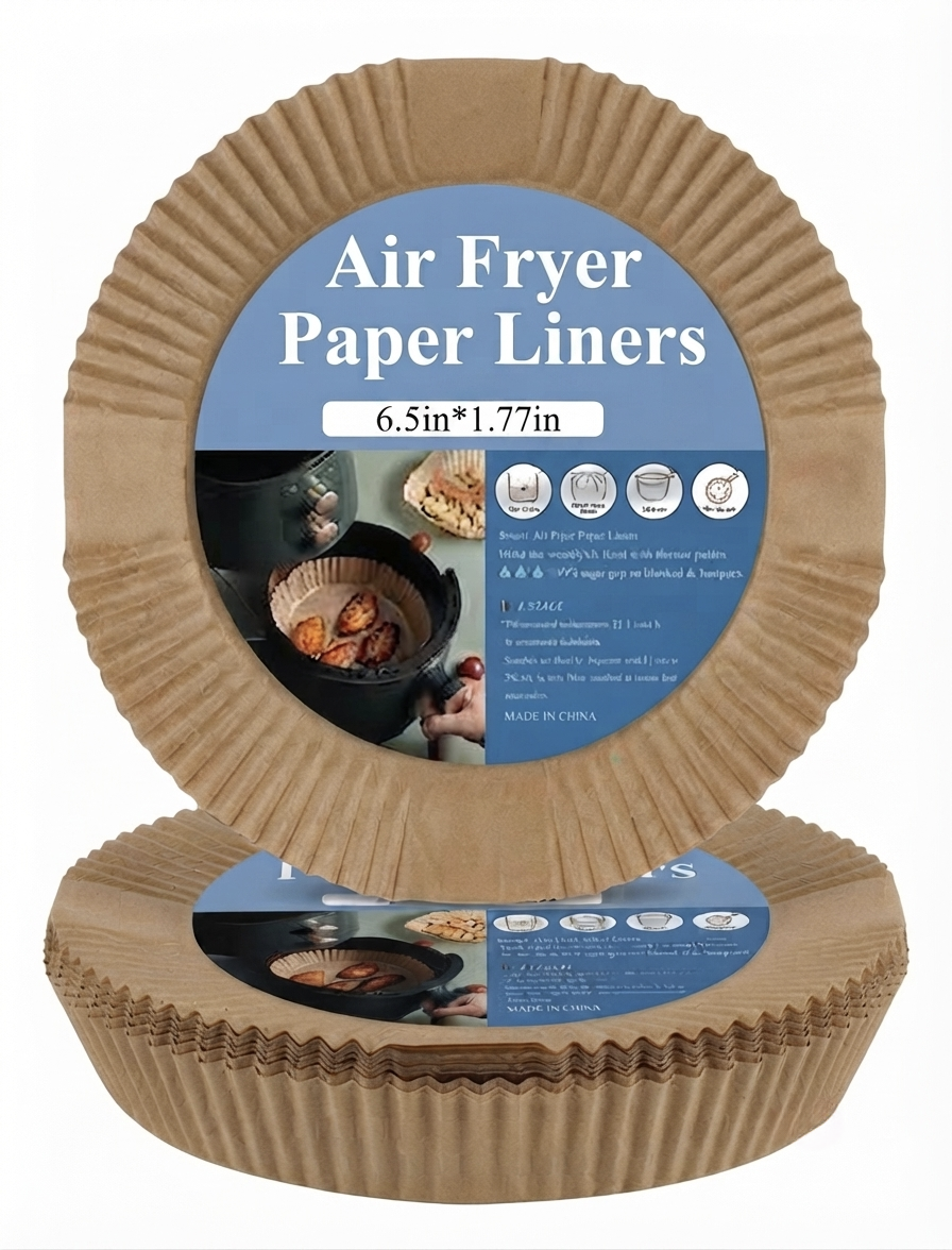 PAPEL AIR FRYER 16X4.5CM 50 PCS