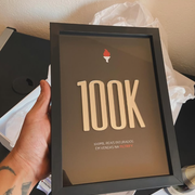 Placa 100K em vendas na Filtrify
