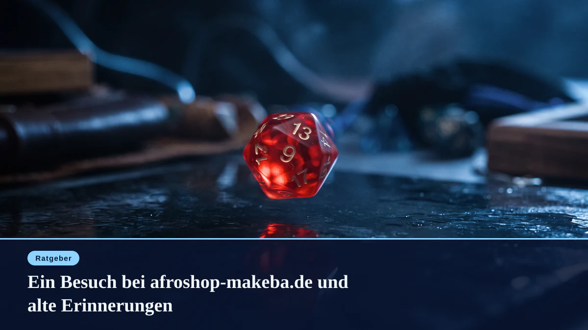 Ein Besuch bei afroshop-makeba.de und alte Erinnerungen