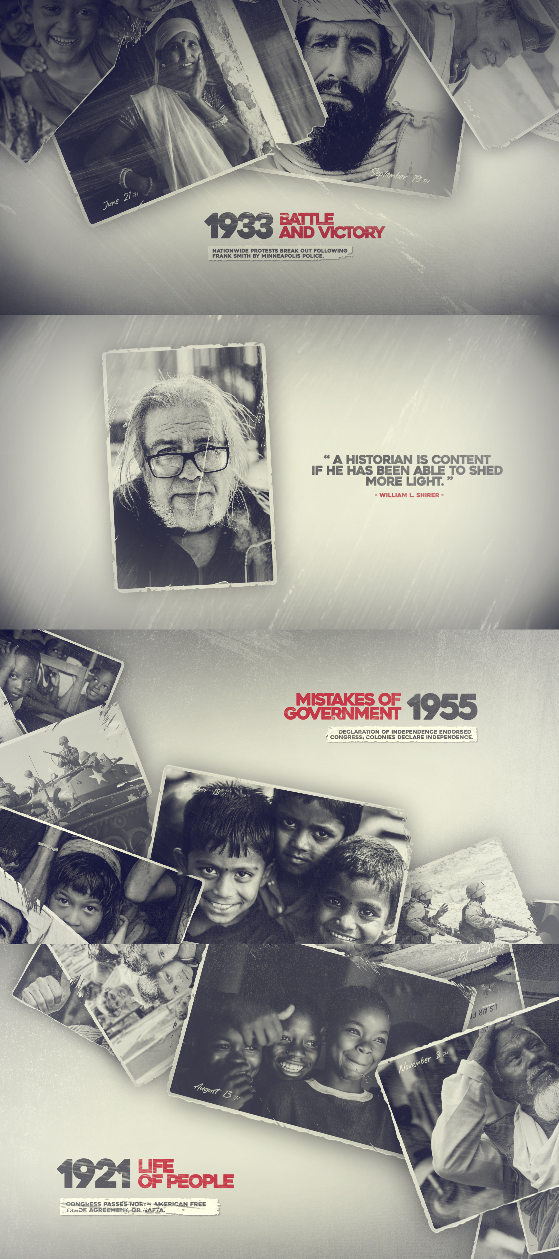History Slideshow Documentary Timeline - 9
