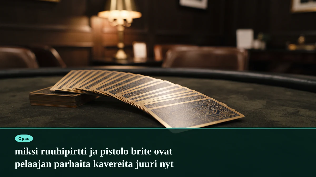 miksi ruuhipirtti ja pistolo brite ovat pelaajan parhaita kavereita juuri nyt