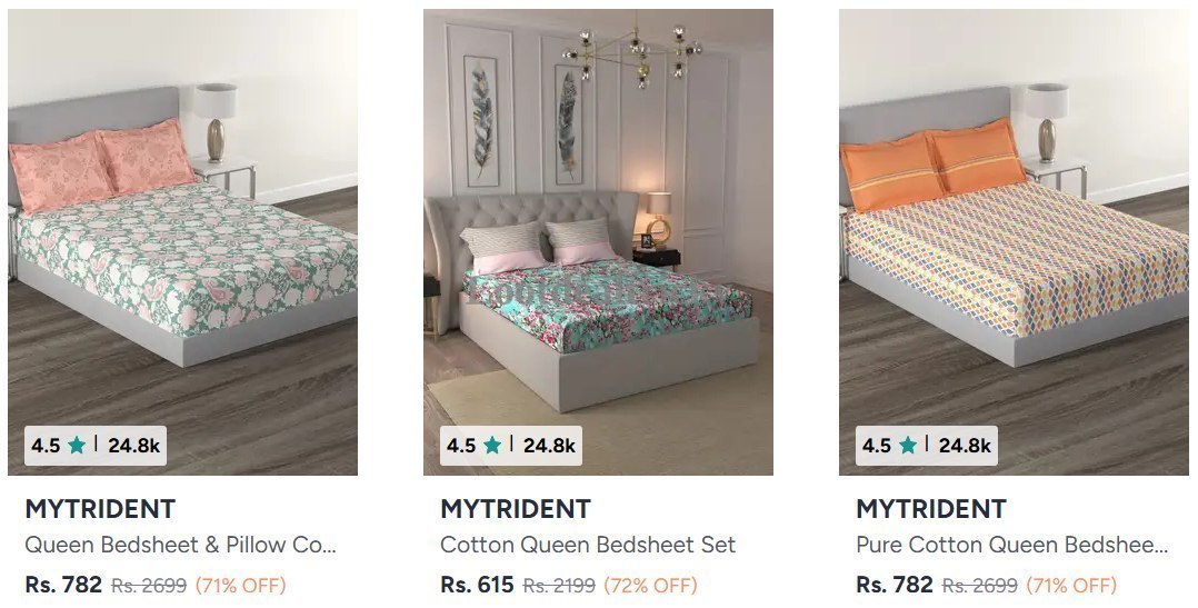 Premium Bedsheet Deals – Just ₹5 | Best Deal