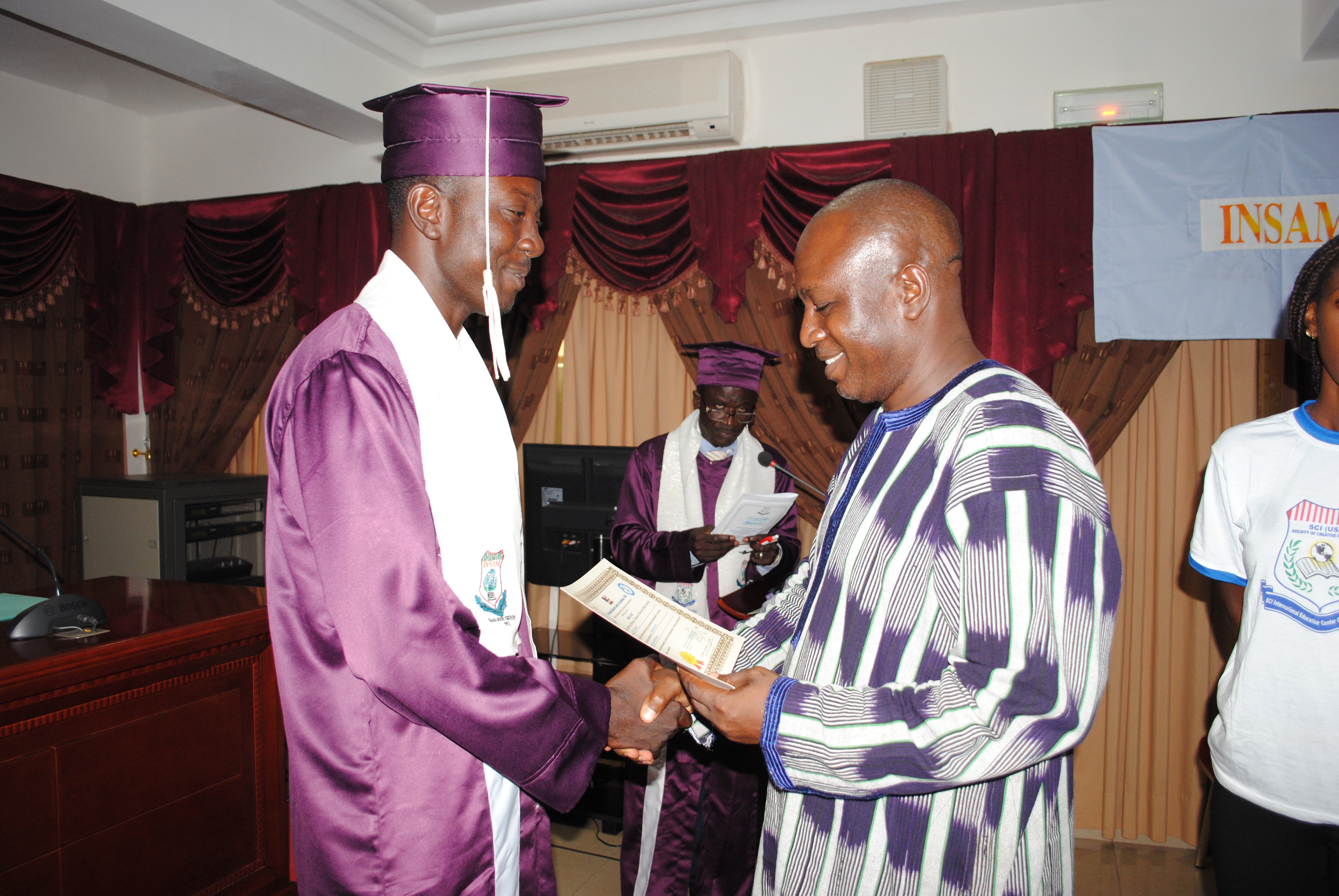 Cérémonie de graduation des 3 premières promotions tenue en 2025