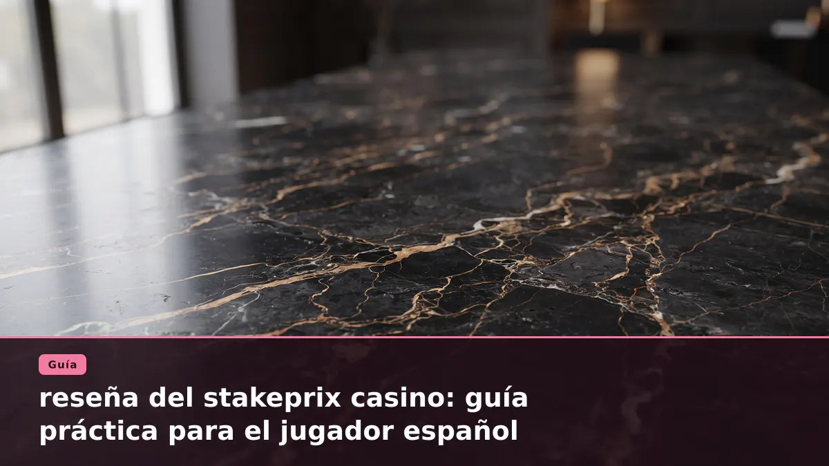 reseña del stakeprix casino: guía práctica para el jugador español