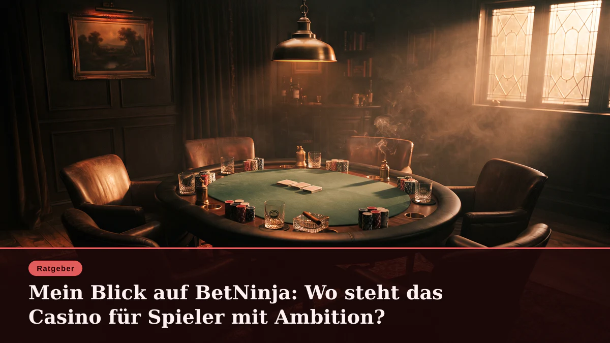 Mein Blick auf BetNinja: Wo steht das Casino für Spieler mit Ambition?