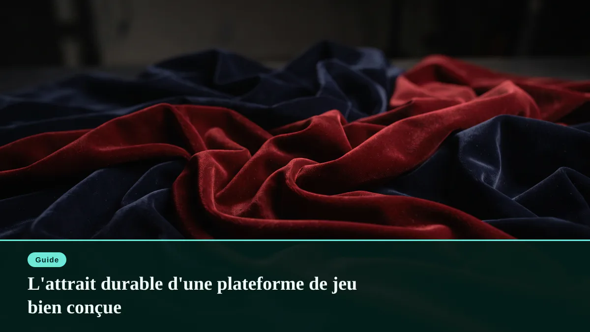 L'attrait durable d'une plateforme de jeu bien conçue