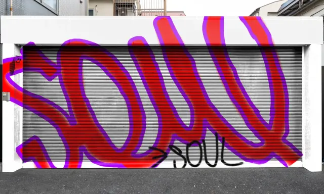 Graffiti artwork by SOUL