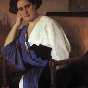Портрет Е А Балиной 1911