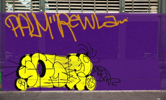 Graffiti artwork by Sumoe