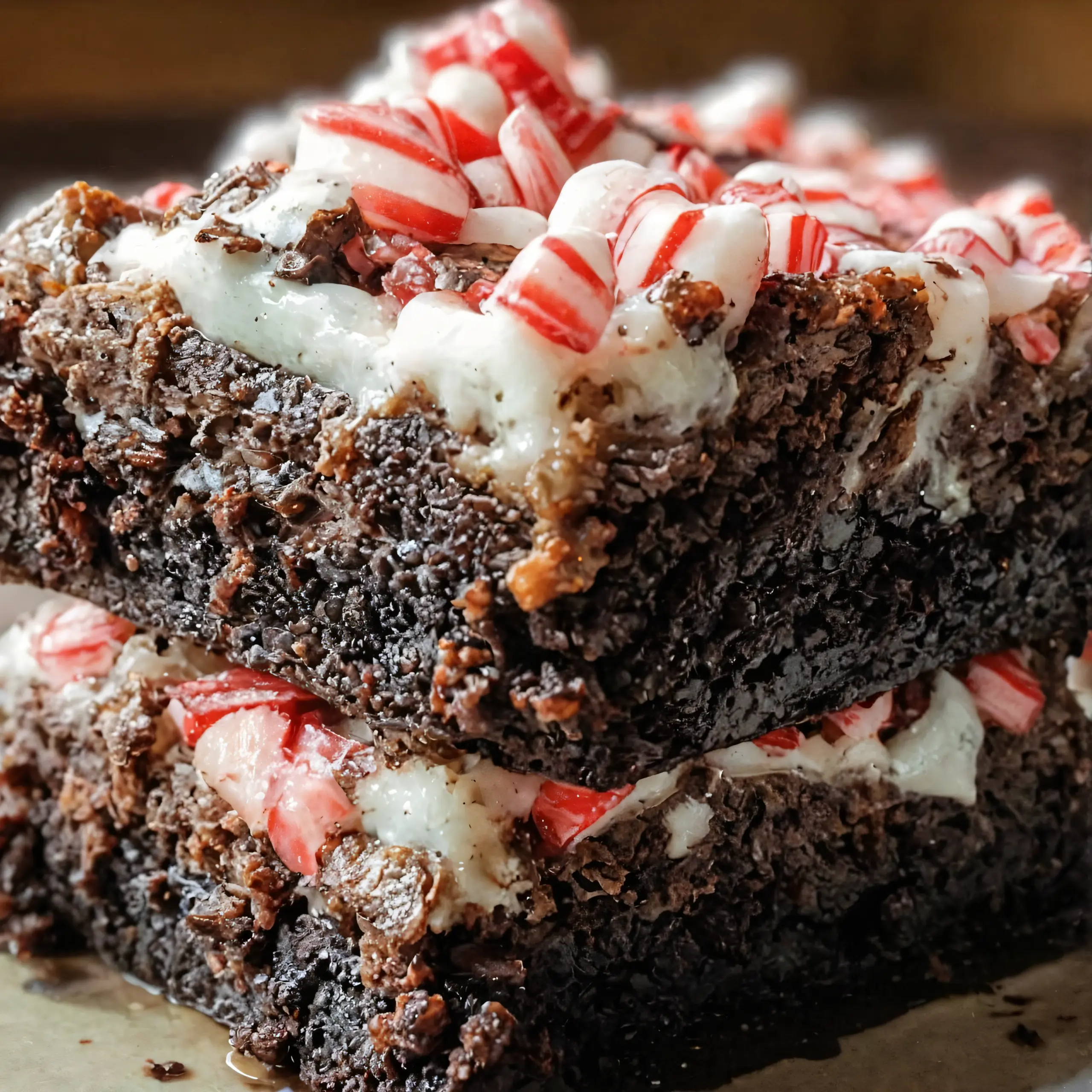 Pfefferminz Brownies