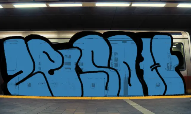 Graffiti artwork by Zepi