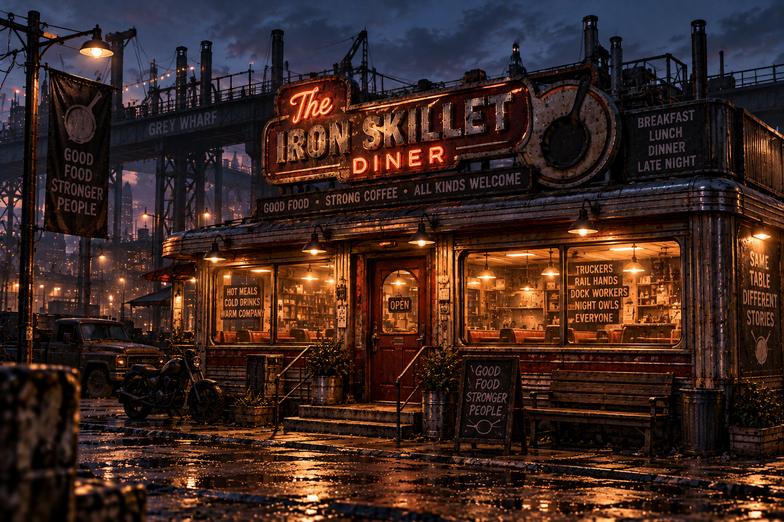 The Iron Skillet diner