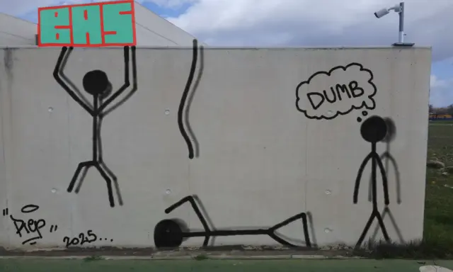 Graffiti artwork by BASS
