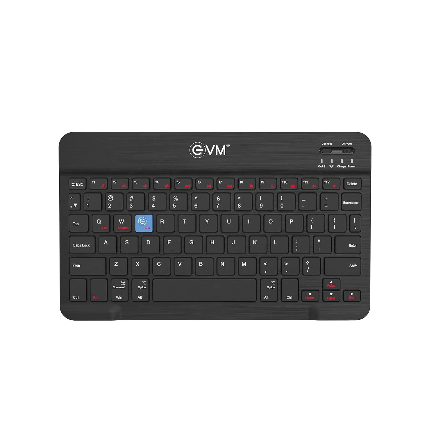 EVM EnEdge Keyboard for iPad, Android & Laptop | Rechargeable Type-C | Bluetooth 5.0