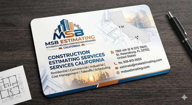 construction estimating services California
