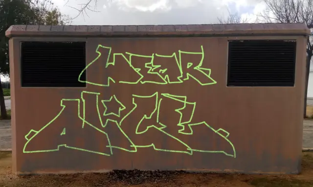 Graffiti artwork by eyza