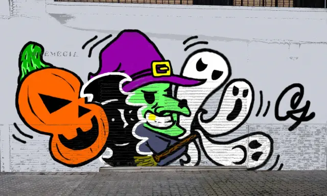 Graffiti artwork by Sark