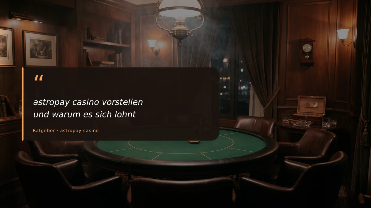astropay casino vorstellen und warum es sich lohnt