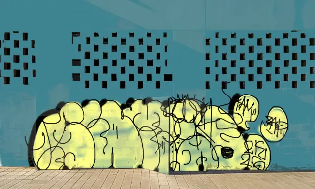 Graffiti artwork by Sumoe