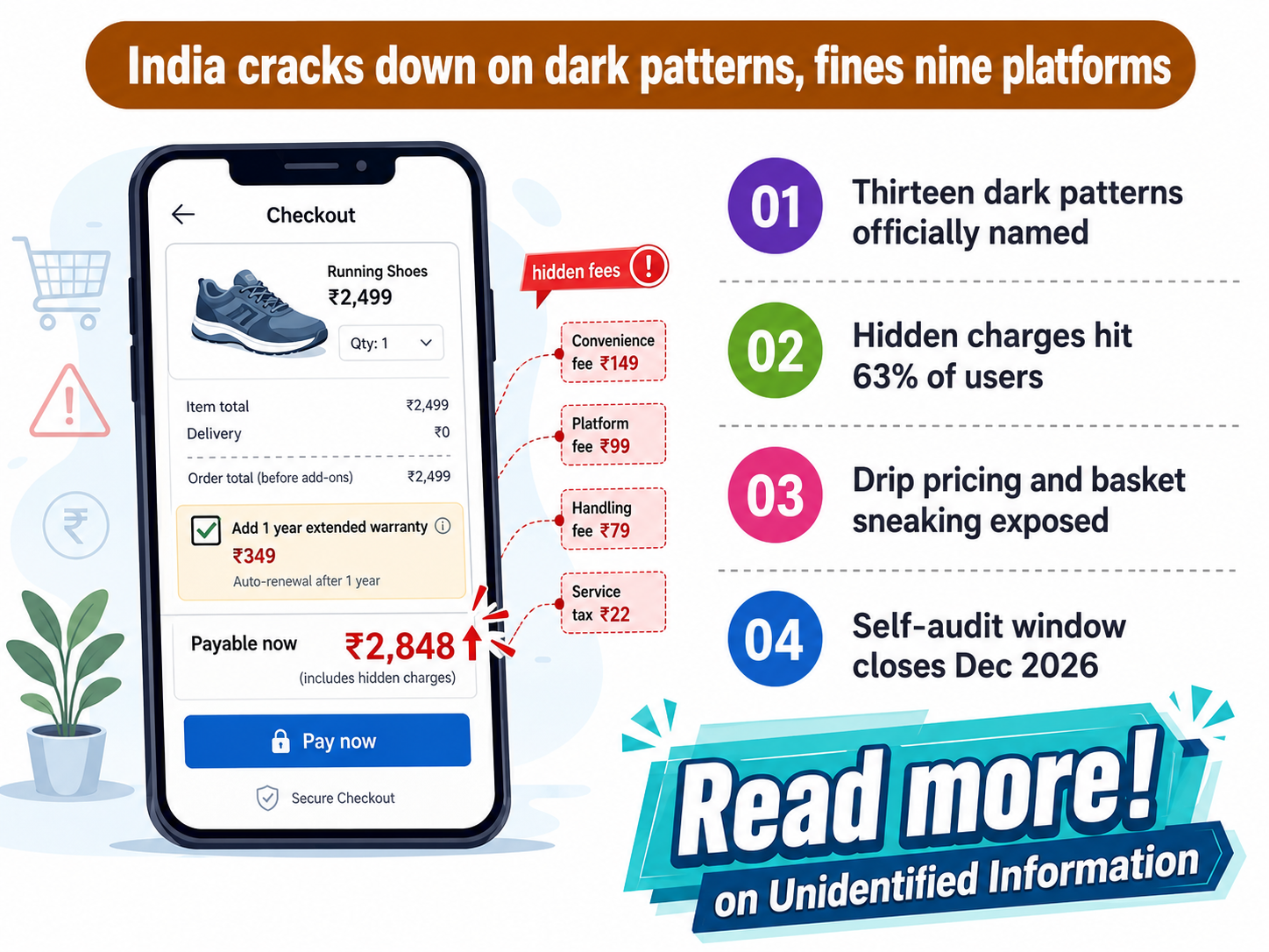 How India's Dark Patterns Crackdown Changes What You Pay Online