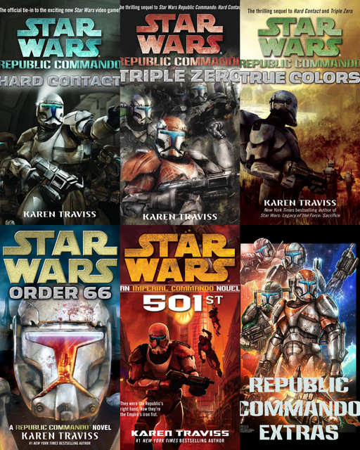 Republic Commando - Novels, Audiobook, Stories, Comics, Music and Extras Collection