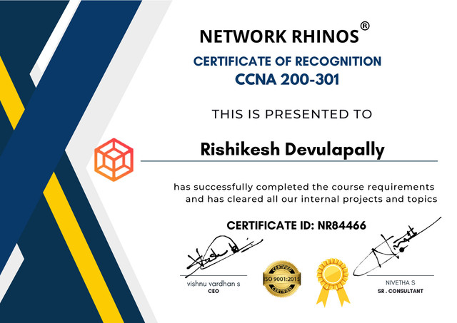 CCNA-Certificate