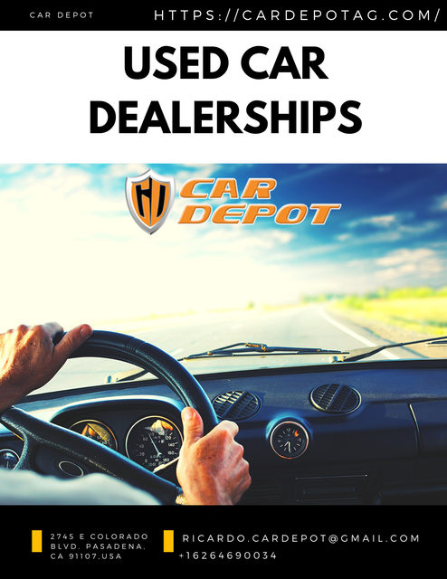 Buy the used cars in California, USA. Approach a used cars dealership near me. Choose the best used cheap car in Pasadena near me at a low rate you want. Car Depot is the leading used car dealer in the United States near you. Contact them!