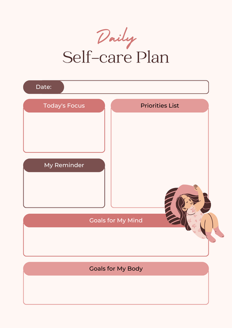 Daily-self-care-plan