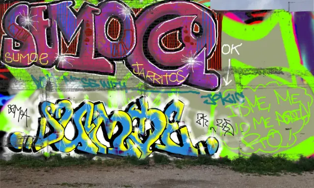 Graffiti artwork by Sumoe