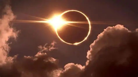Sun and moon alignment