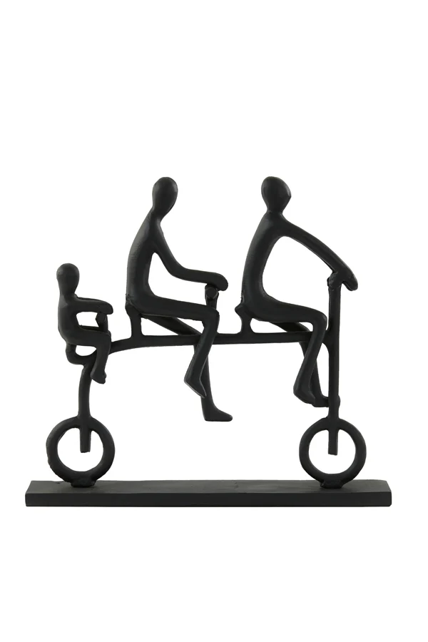 Ornement décoratif Cycle – Noir