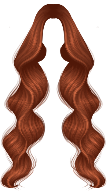 Red Hair PNG