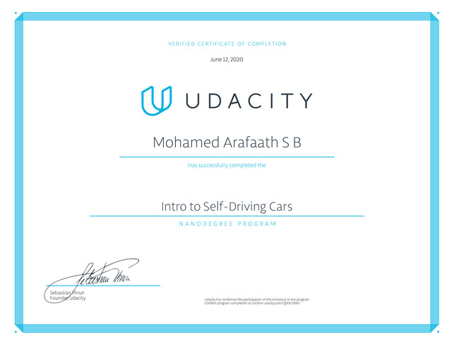 Udacity-Certificate