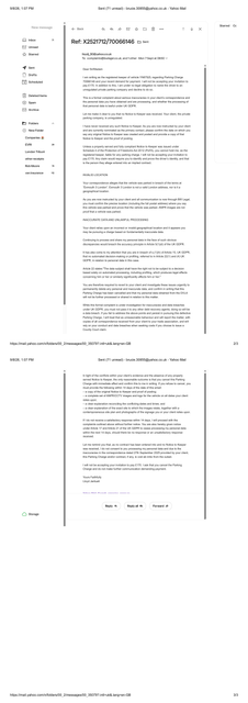 BW Legal sent email