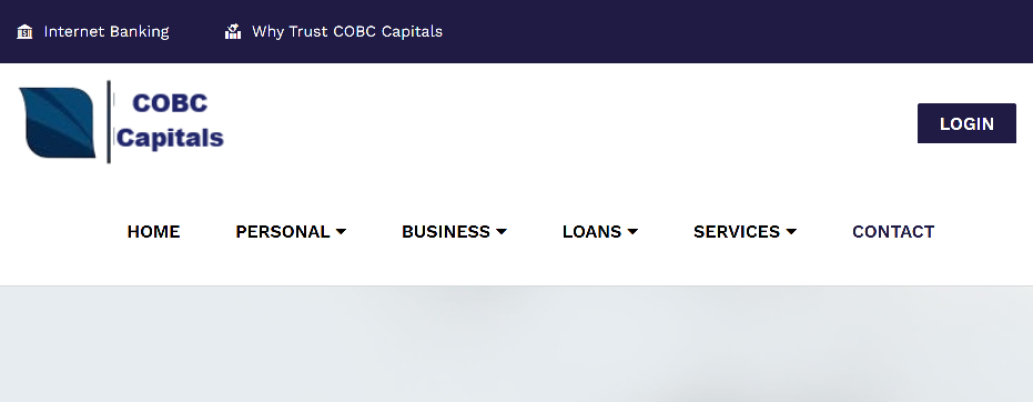 Screenshot of cobccapitals.com