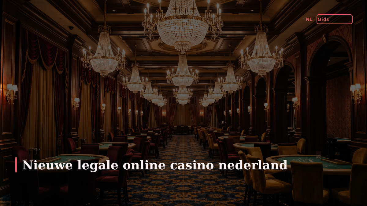 Nieuwe legale online casino nederland