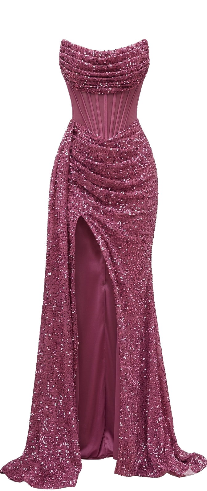Dusty Rose Prom Dress | - 1 -