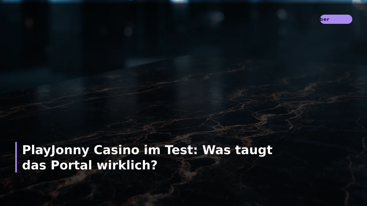 PlayJonny Casino im Test: Was taugt das Portal wirklich?
