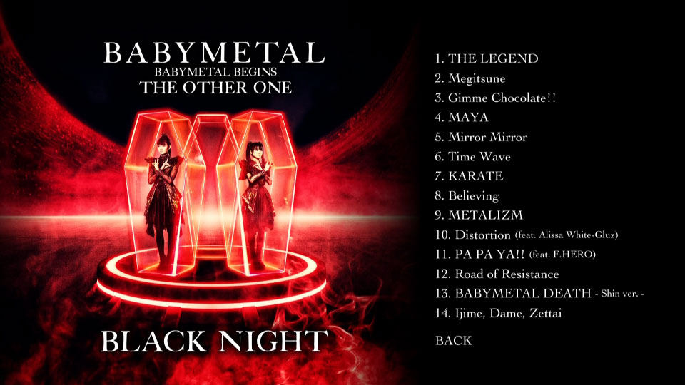 BABYMETAL BEGINS THE OTHER ONE 2023 ライブ J-POPアーティスト ライブブルーレイ限定盤 Blu-ray