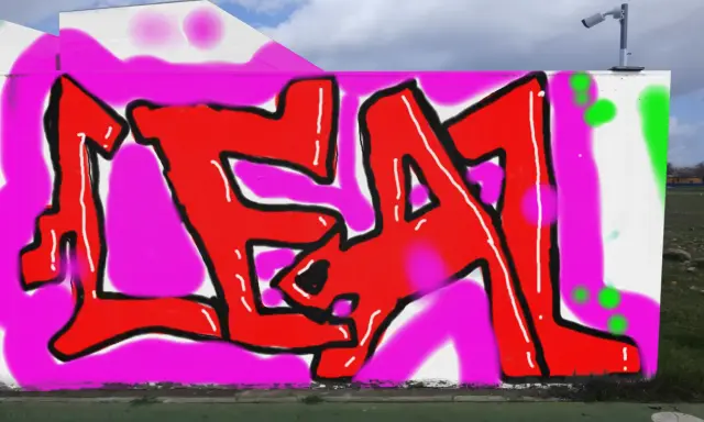 Graffiti artwork by Alexa