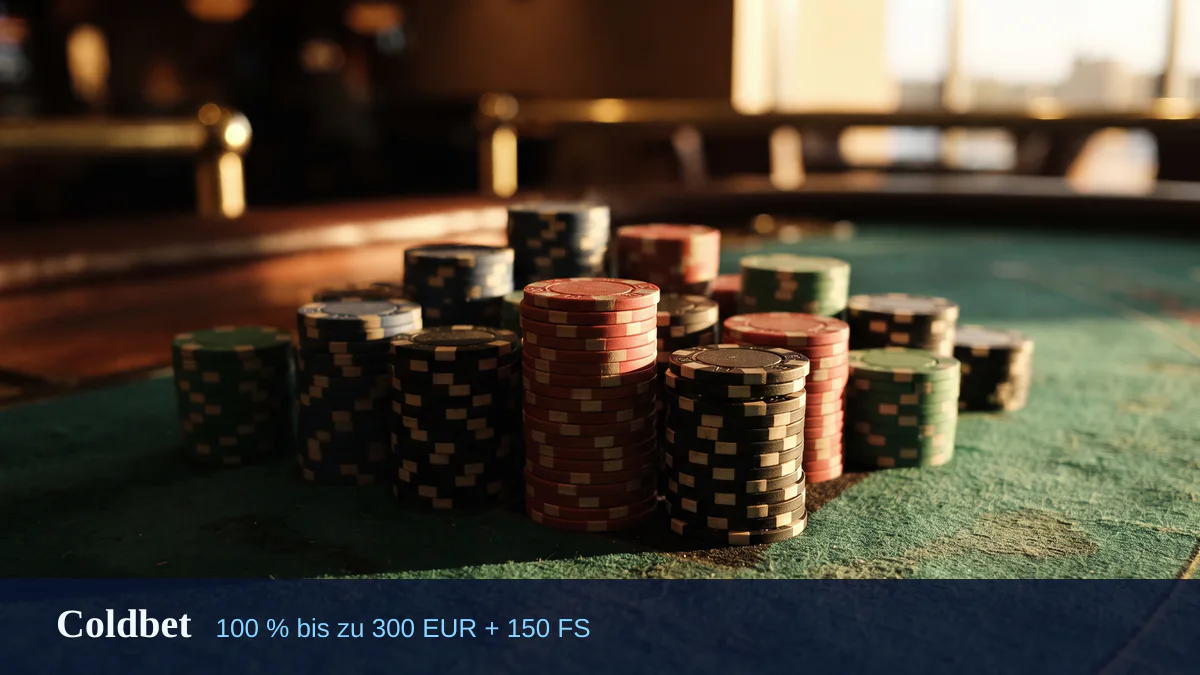 Coldbet Casino — Willkommensbonus 100 % bis zu 300 EUR + 150 FS, Zahlungen: Visa, Mastercard, Skrill, Neteller, Sofort