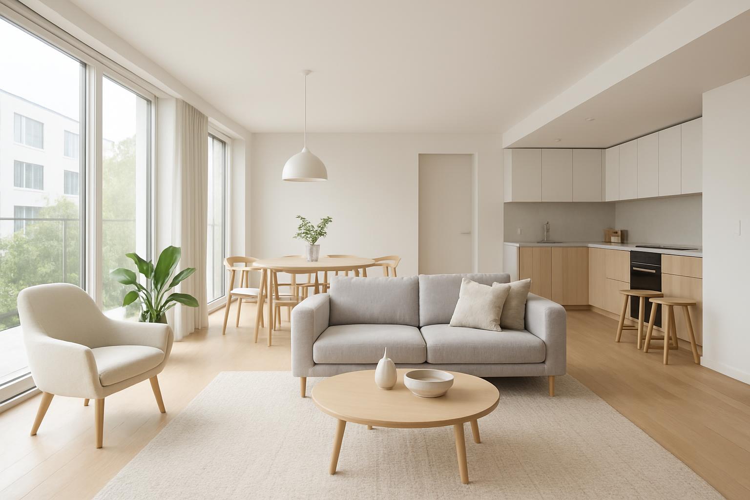 cara merancang apartemen dengan konsep open-space