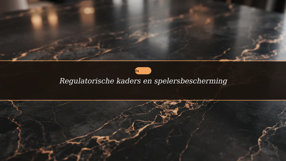 Regulatorische kaders en spelersbescherming