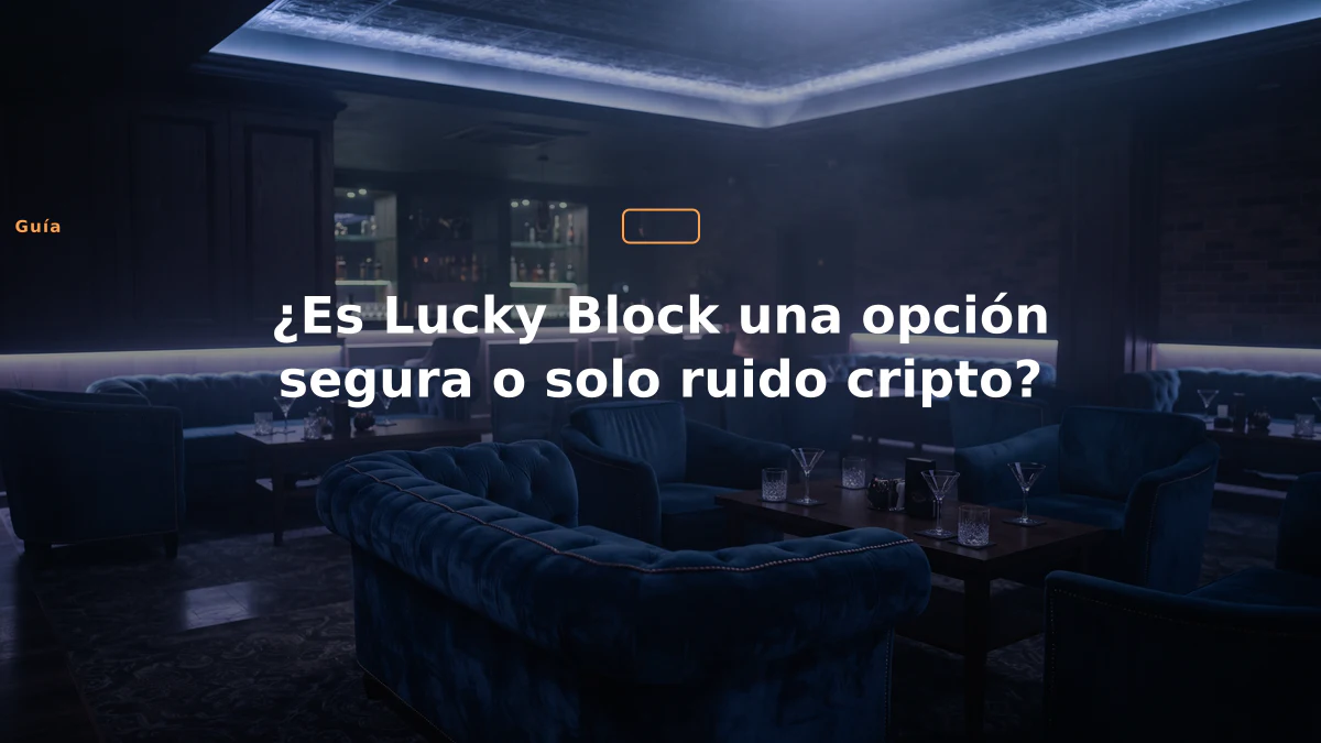 ¿Es Lucky Block una opción segura o solo ruido cripto?